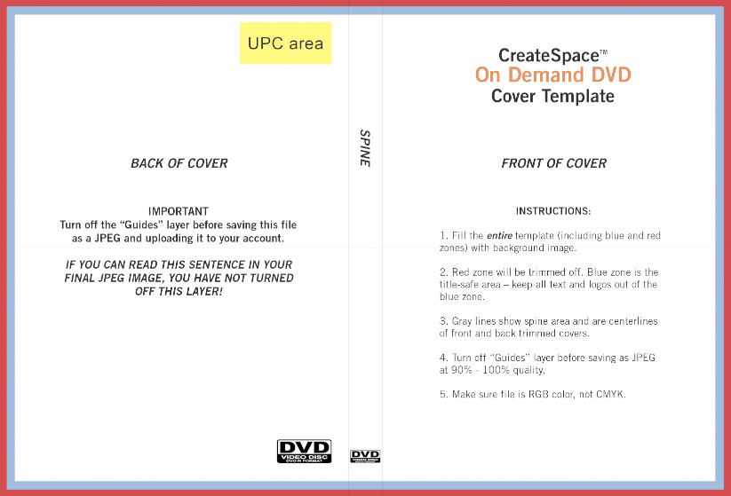 photoshop dvd cover template. 15.1.8 : A template for